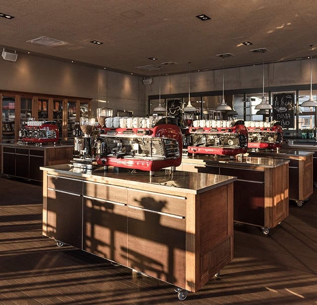 Dinzler Kaffeerösterei – Einblick