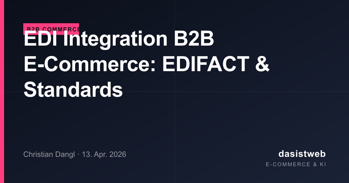 EDI Integration B2B E-Commerce: EDIFACT & Standards
